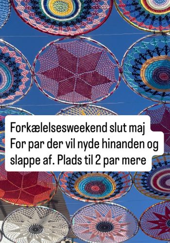 Forkælelsesweekend 28. maj - 1. juni 2026