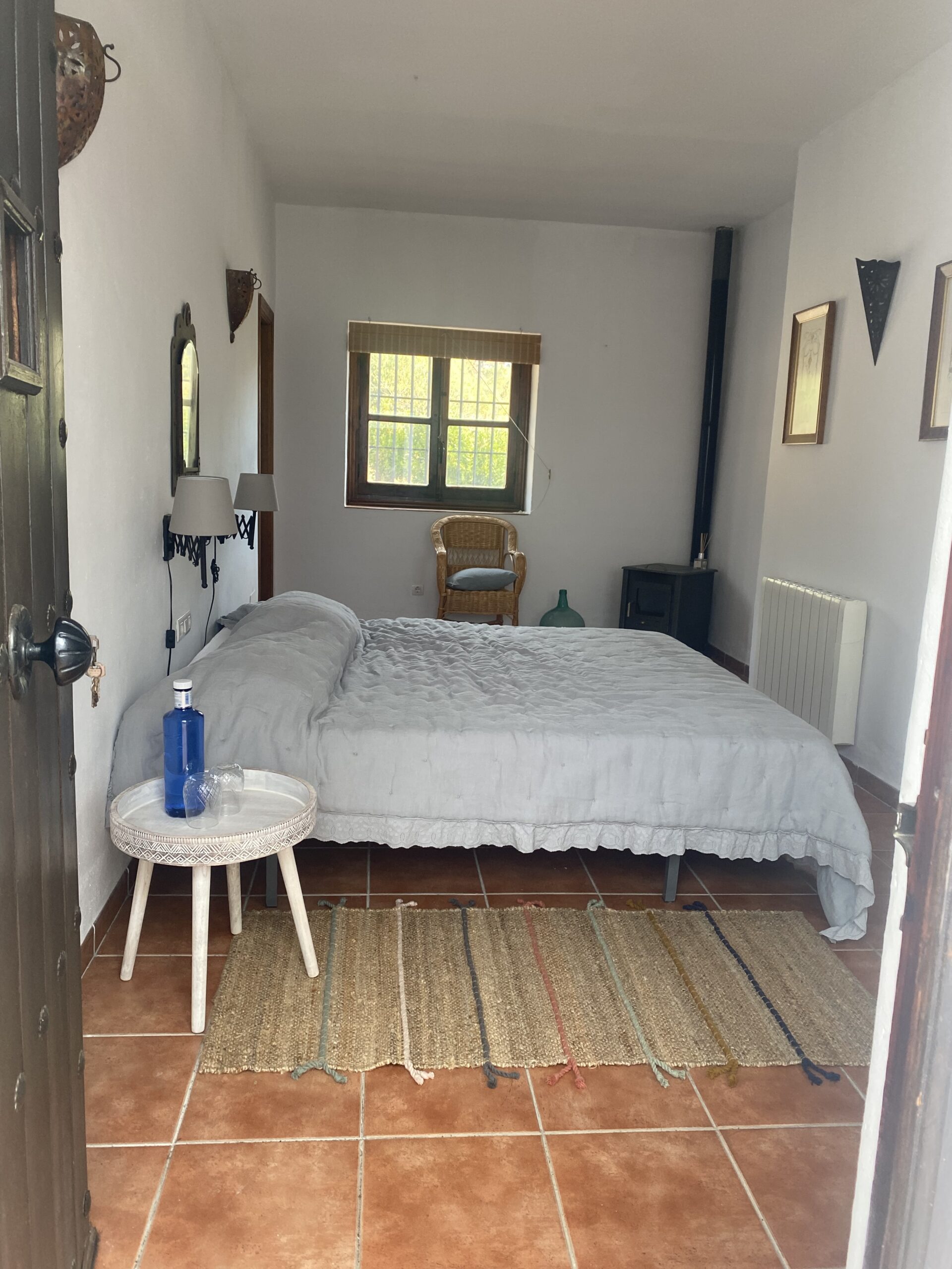 Soveværelse i huset i Spanien